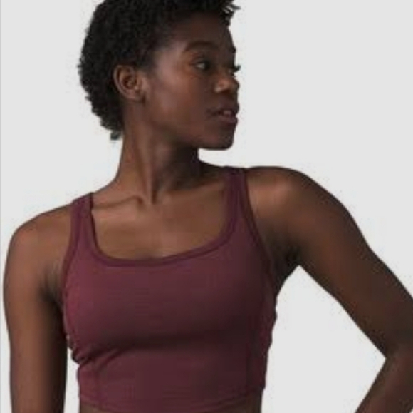 Prana Becksa Bralette Womens M Maroon - Picture 3 of 7